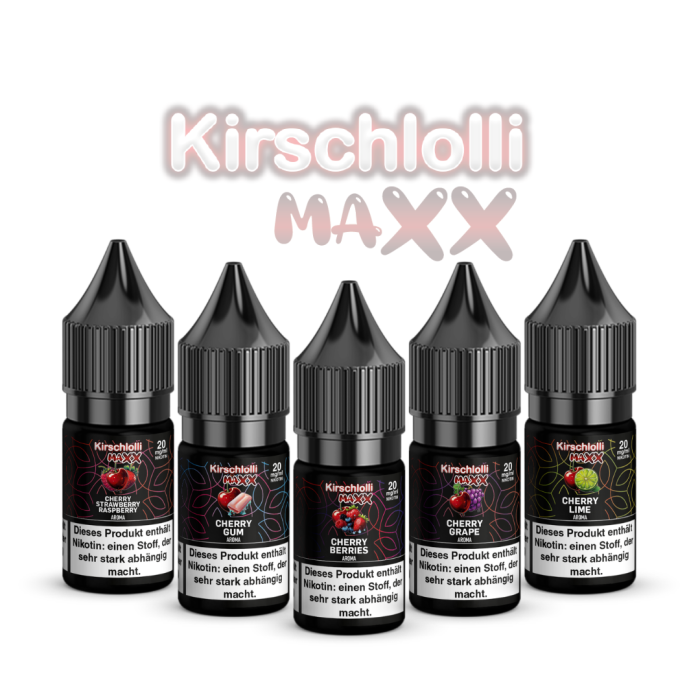 Kirschlolli MAXX Nikotinsalz - Alle Sorten
