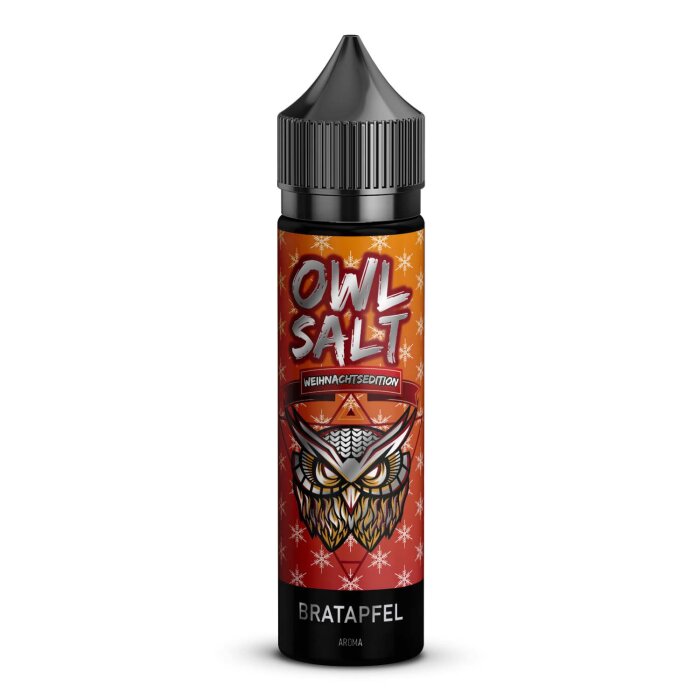 OWL Salt Longfill Bratapfel Aroma Weihnachtsedition 10 ml in 60 ml