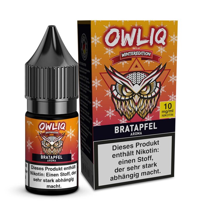 Liquid Bratapfel Aroma - OWLIQ Winteredition 10 ml