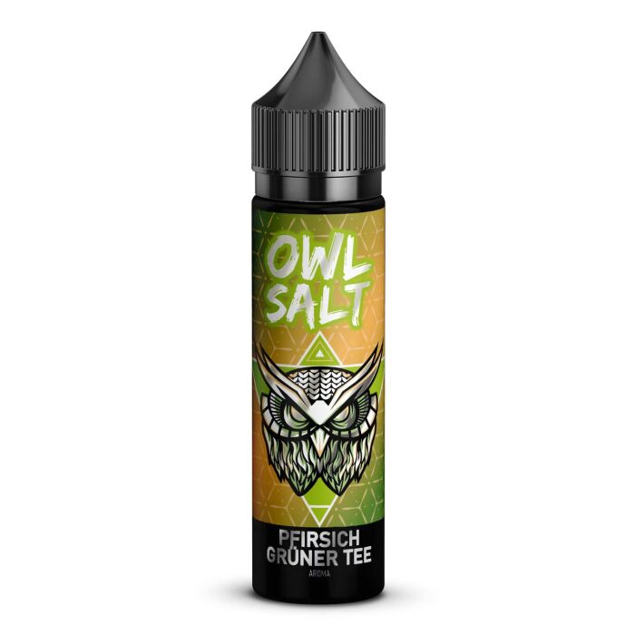 OWL Salt Longfill Pfirsich Grüner Tee Aroma 10 ml in 60 ml