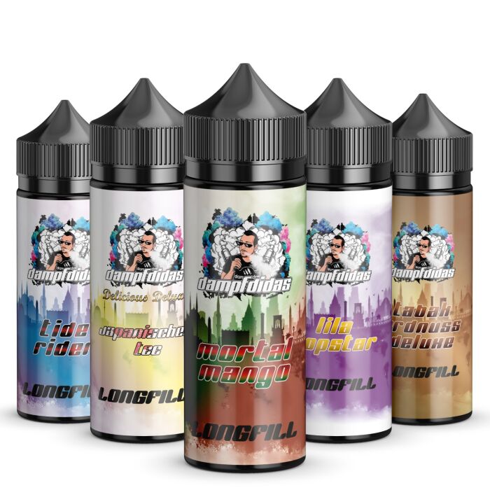 Dampfdidas Longfills - Alle Sorten