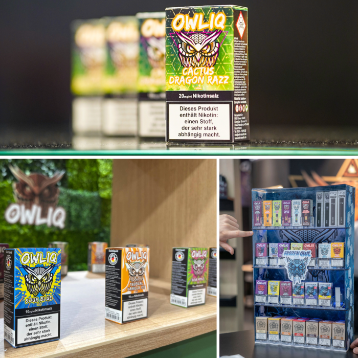OWLIQ Nikotinsalzliquid - Alle Sorten