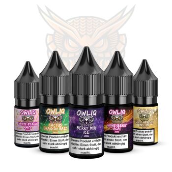 OWLIQ Nikotinsalzliquid - Alle Sorten