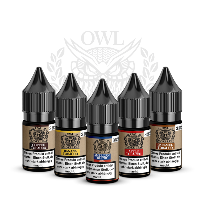 OWL Smoke Leaf Nikotinsalzliquid - Alle Sorten