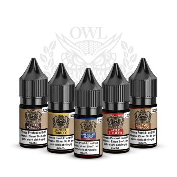 OWL Smoke Leaf Nikotinsalzliquid - Alle Sorten