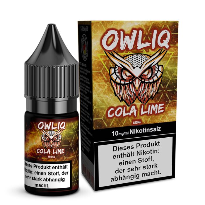 Liquid Cola Lime Aroma - OWLIQ 10 ml 10 mg