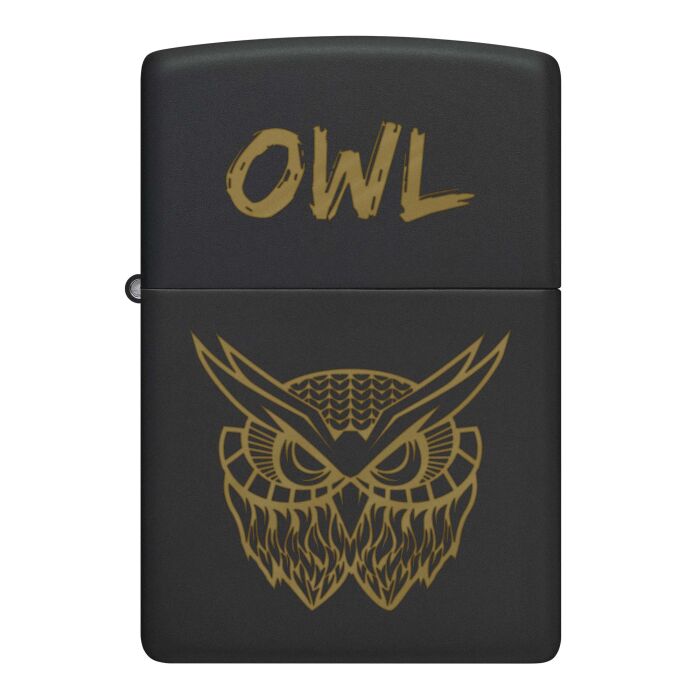 Zippo OWL black