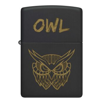 Zippo OWL black