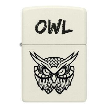 Zippo OWL white Glow in the Dark