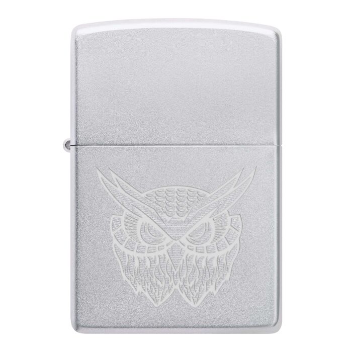 Zippo OWL silver