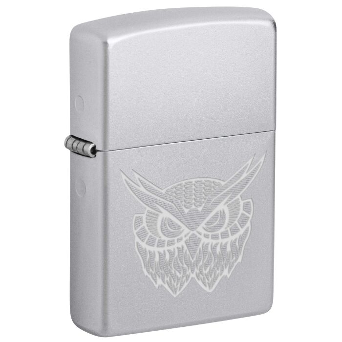 Zippo OWL silver