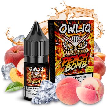 Liquid Peach Bomb Aroma - OWLIQ 10 ml 10 mg