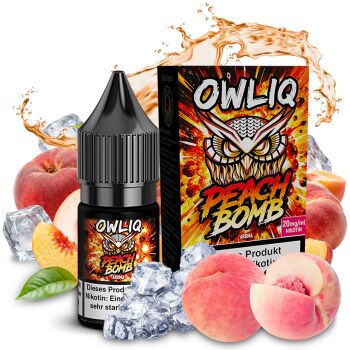 Liquid Peach Bomb Aroma - OWLIQ 10 ml 20 mg