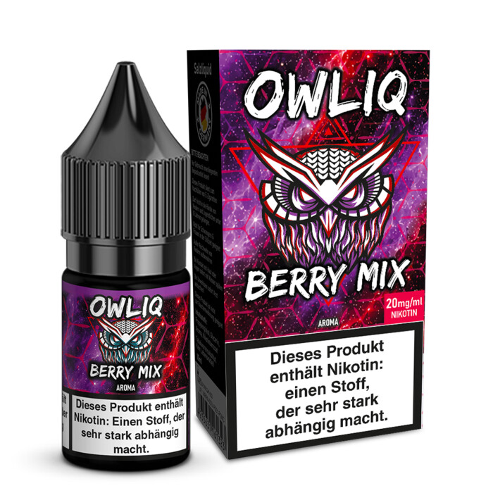 Liquid Berry Mix Aroma - OWLIQ 10 ml 20 mg