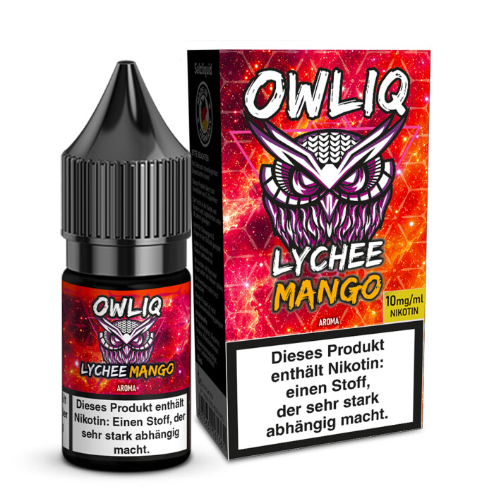 Liquid Lychee Mango Aroma - OWLIQ 10 ml 10 mg