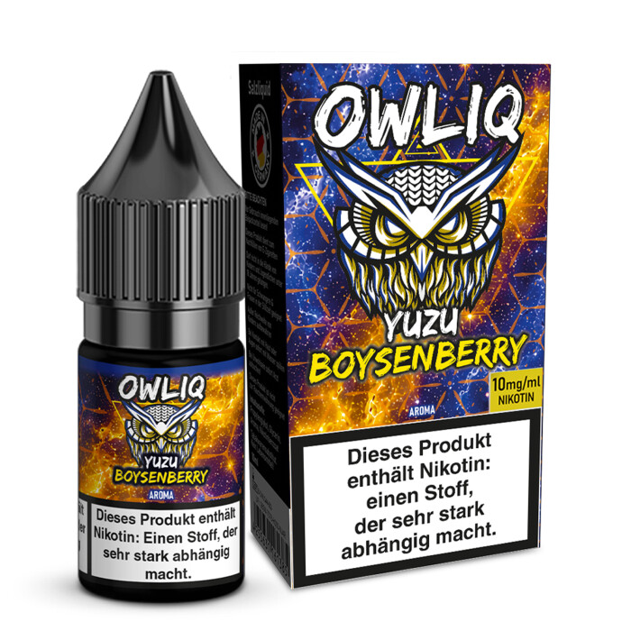 Liquid Yuzu Boysenberry Aroma - OWLIQ 10 ml 10 mg